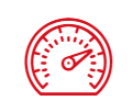 Streaming speed icon